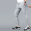 Erkek Sweatpants Büyük Boy Büyük 5XL Spor Elastik Bel Rahat Pamuk Parça Pantolon Streç Pantolon Erkek Siyah Joggers 8XL 211201