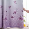 Curtain & Drapes Blackout Short Curtains 1 PC Blossoming Flowers Pattern For Living Room Bedroom Kitchen Window Treatments Home 2JL846