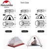 Camping tent cloud up 1 2 3 geüpgraded ultralight waterdicht outdoor wandelnylon backpacking s met gratis mat 220104