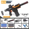 M416 Elektrikli Otomatik Yumuşak Bullet Oyuncak Gun Blaster Model Tabanca Saldırı Tüfek Çocuk Yetişkinler Için Erkek Doğum Günü Hediyeleri CS Mücadele Git