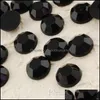 Diamantes soltos jóias 2000 pcs 10mm facetas resina rhinestone gems sier liso de volta crystal beads Decy DIY entrega 2021 qtqkz