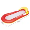 Lit flottant gonflable piscine flotteur 2 en 1 avec dossier réglable créatif pliable natation adultes flotteurs Tubes1825405