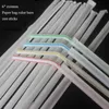 100pcs / Cafe Rietjes Straight/bent Straws, Wedding Banquet Supplies, Plastic Kitchen Accessories, Cocktail Decoration Drinking Straws