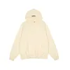 Ess Warm Essential Hoody 후드 티 후드 디자이너 남성 여성 고품질 Streetwear 풀오버 스웨터 루스 점퍼 탑 의류 사이즈