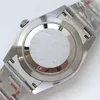 Titta på automatiska mekaniska män klockor 41 mm silver armband vattentätt rostfritt stål armband mode designer armbandsur montre de luxe