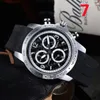 2021 High Quality Luxury Mens Watches Sixneedle Working Series With Calendar Função Quartz Assista Top Brand Wristwatches Round R8084694