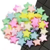 Outros 50pcs/lote misto colorido star spacer contas 13mm acrílico para jóias que fabricam acessórios de pulseira artesanal de jóias rita22