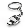 Mini Tip C a microSD TF Bellek Kartı Okuyucu OTG USB 3.1 USB-C adaptörü