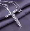 plating 925 Silver Cross Pendant Necklace Fashion Jewelry Christmas Gift mixed order Multi style 15pcs/lot