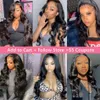 Braziliano T parte do fechamento de renda Human Hair Wigs for Women 150% Densidade cor natural Wig Body Wig pr￩ -arrancado