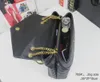 Роскошные дизайнеры Модные сумки с клапаном женская стеганая сумка через плечо Золотая цепочка кожаные сумки через плечо кошельки черная сумка-кошелек