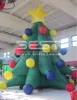 屋外巨大なクリスマス休日の装飾膨脹可能な木