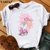 Vrouwen T-shirt Jem En De Hologrammen T-shirt Vrouwen Hip Hop Grafische Tees Zomer T-shirts Streetwear 90S Fans tshirt Vrouwelijke