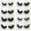 Hurtownie Niestandardowe logo Pill rzęs Pudełko Faux Cils Lash Stripe Pusty Case Fake 3D Mink Eyelashes Boxes