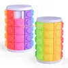 Toys Children's Intellectual Color Creative Magic Tower Baby Toys Finger Cube Square Puzzle Geschikte Relax Toy4893815