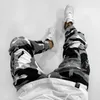 Erkek Skinny Jeans Yüksek Kaliteli Kalem Casual Erkekler Kamuflaj Askeri Pantolon Rahat Kargo Pantolon Camo Jeans Hip Hop Jogg X0621