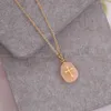 Pierre naturelle croix pendentif collier Quartz pendule améthystes Fluorite rose cristal collier pour femmes hommes bijoux de guérison