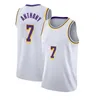 Carmelo 7 Anthony 3 Davis Jersey Russell 0 Westbrook koszulki do koszykówki 34 32 mężczyźni 6 23 S-XXL 2022 James wysokiej jakości