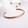 Bracelet de barre de cercle pour femmes Bracelet de charme Montre Femme Bracelets Bracelets Pulseira Feminina Pulseras Bijoux Bijoux Rétro Q0719