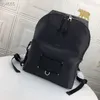 L01 Alta qualidade Mochila ao ar livre Monogramas de couro Eclipse Laptop Vintage Mochilas com zíper Luxurys preto azul antigo designers de bolsas escolares