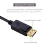 Порт отображения Displayport DP в VGA Adapter Cable Sable Male Women Converter для компьютерного компьютера ноутбук HDTV Проектор с OPP BAG8950227