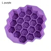 Fondant Cake Decoration Tools Baking Pastry Chocolate Candy Jelly Cake Mould Kitchen Dining Bar Honeycomb Silicone Mold