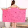 Towel Women Quick Dry Magic Bathing Spa Bathrobes Wash Clothing Sexy Wearable Microfiber Beach s Bathrooms Kitchen 210728