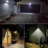 Solen Power 20 LED PIR Motion Sensor Vägglampa Vattentät Utomhus Porch Yard Garden Security Lamp - Svart Kina