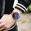 Marchio di lusso CURREN Orologi sportivi militari da uomo Orologio da uomo al quarzo impermeabile Orologio da polso da uomo in pelle casual Relogio Masculino 210517