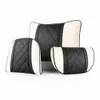 För Mercedes Maybach S-Class Neadrest Luxury Leather Neck Pillow Car Lumbar Kuddar Resor Sittkudde Stödtillbehör