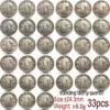 Quarter Liberty Usa 33PCS Standing coins 1917-1930 of different years Copy old coin Art Collectibles