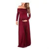 Maternity Dresses 2021 Pography Props Maxi Dress Women Pregnancy Bodycon Fancy Shooting Po Size S-XL