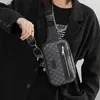 GXD Buchstaben Gedruckt PU Leder Sling Rucksack Klein Männer Brusttasche Pack Taille Gürtel Tasche Designer Schulter Umhängetasche Handtasche Geldbörse