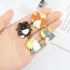 Hund Kaninchen Gold Fisch Emaille Broschen Pin für Frauen Mode Kleid Mantel Hemd Demin Metall Lustige Brosche Pins Abzeichen Werbegeschenk