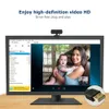 2K 2560*1440 Webcam HD ordinateur PC WebCamera avec Microphone caméras rotatives diffusion en direct appel vidéo conférence travail