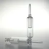 Chiodo da 5,5 pollici completamente al quarzo Nector Collector con punta del filtro dell'acqua del narghilè Mini Dab Straw Tube Esclusivo Smoking Rig Stick