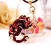 2 Pack Pi Yao/pi Xiu Keychains Attract Wealth Luck Women Bag Key Rings H0915