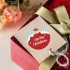 8 Designs 1 Inch Christmas Theme Seal Labels Stickers For DIY Gift Baking Package Envelope Stationery Decoration 500pcs