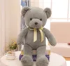 Muñeca coloreada felpa estupenda del oso de peluche de la cinta de los 35cm para el regalo de cumpleaños de la muchacha