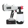 Professional Spray Guns Lithium Battery Electric Paint Gun 21V 1000ml 800W Handheld High Pressure