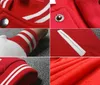 Plain Blank Letterman Jacke Varsity College Team Uniform Custom Baseball Männer Orange Marineblau Kastanienbraun Rot3260488