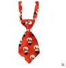 Husdjur jul slips jul hund krage husdjur leveranser hund båge hundar slipsar slips 5.5*10 cm