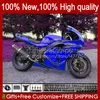 Bodywork For KAWASAKI blue glossy NINJA ZX 6R 636 600CC 600 CC ZX 6 R ZX-6R ZX600C 94-97 Body 50HC.132 ZX-636 ZX600 ZX6R 94 95 96 97 ZX636 1994 1995 1996 1997 Fairing Kit