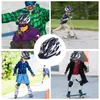 Мотоциклетные шлемы Детский велосипедный шлем регулируемый дышащий катание на коньках многофункциональный спортивный головной протектор безопасный крепкий
