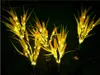 Солнечные огни пшеницы дизайн светодиодные лампы садовые украшения водонепроницаемый IP 66 открытый парк декоративный ландшафт фея лампы ночной свет