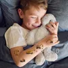 Cute Tattoo Kids Various Cartoon Car Fake Tatoo Waterproof Sticker Temporary Tattoos Art Bady Hand Arm For Child
