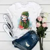 PENGUIN T Shirt Printed Funny Tee Shirt Cute Cartoon t shirt for Women Summer Short Sleeves women Clothing Graphic Tshirt G220310