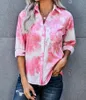 tie dye button down