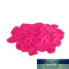 Ghirlande di fiori decorativi 100 pezzi / pacco Petali di rosa artificiali Fiore di seta Coriandoli Decor per la decorazione della festa nuziale nuziale Fai da te Prezzo di fabbrica design esperto