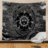 Tapestries Sun Moon Tapestry Home Decoration Mandala Wall Cloth Yoga Mat Scene Hippie Sheet Sofa Blanket